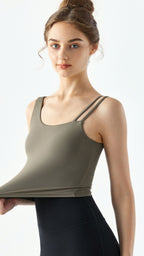 TwinLuxe Duo Strap Sports Bra