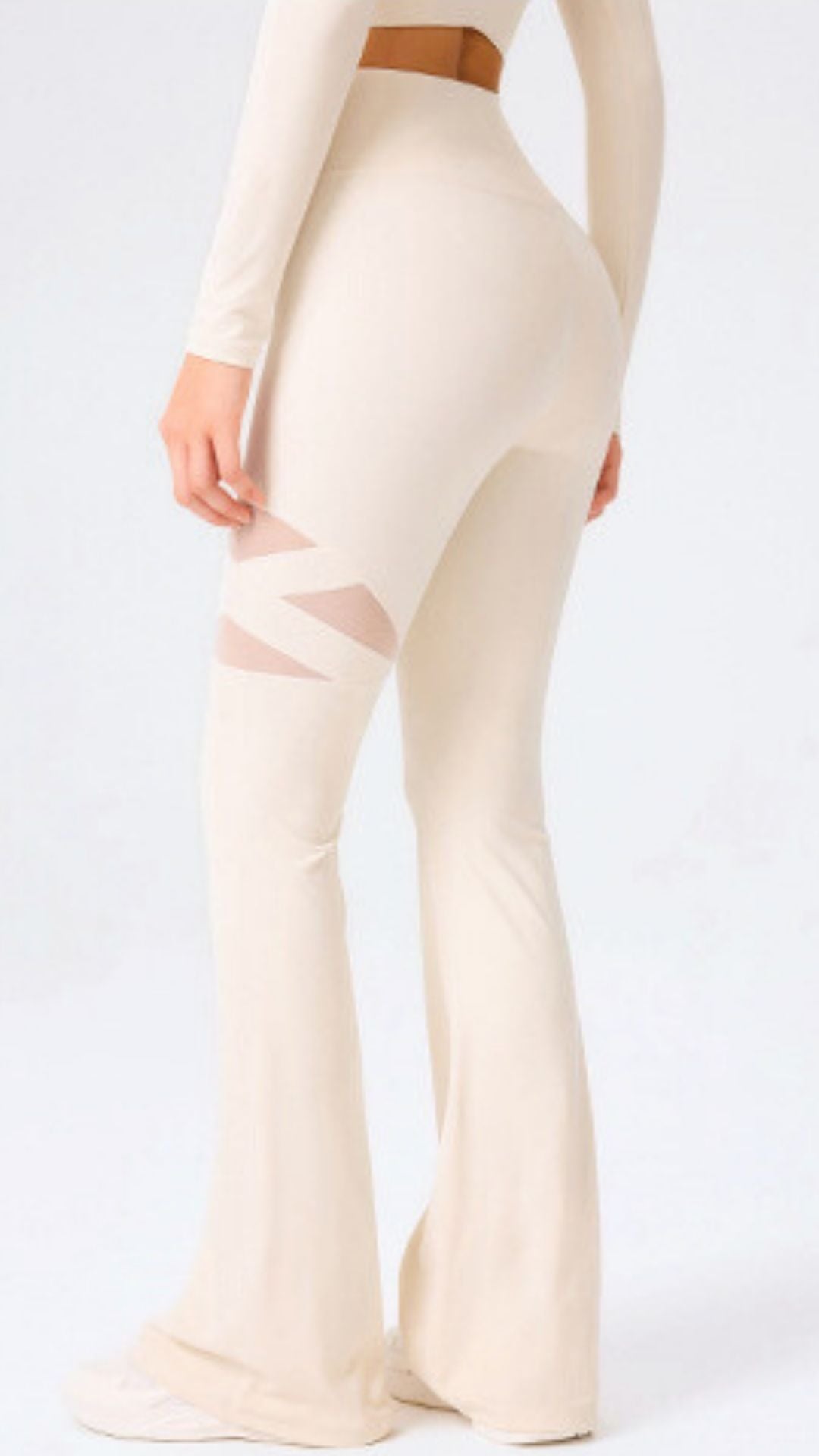 FlexSculpt Mesh Flare Leggings