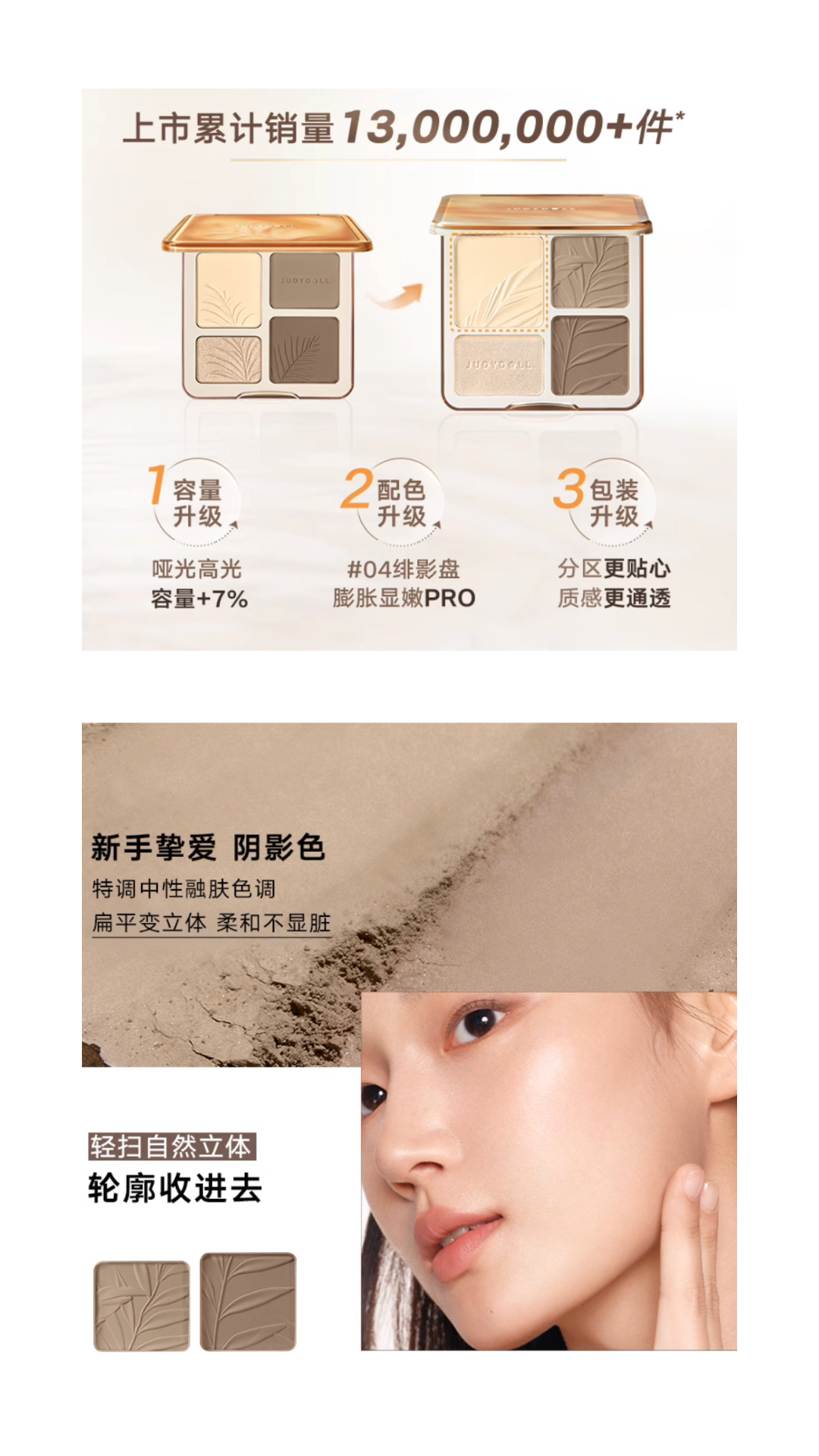 JUDYDOLL CONTOUR & HIGHLIGHT PALETTE