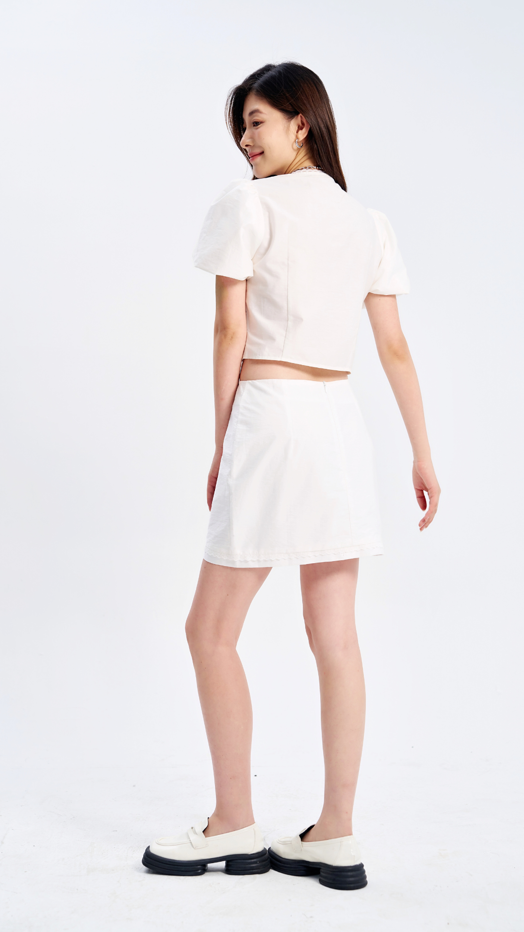 Celestial Lace Ribbon Top