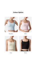 [FINAL SALE] LuxeForm Double Strap Training Sports Bra