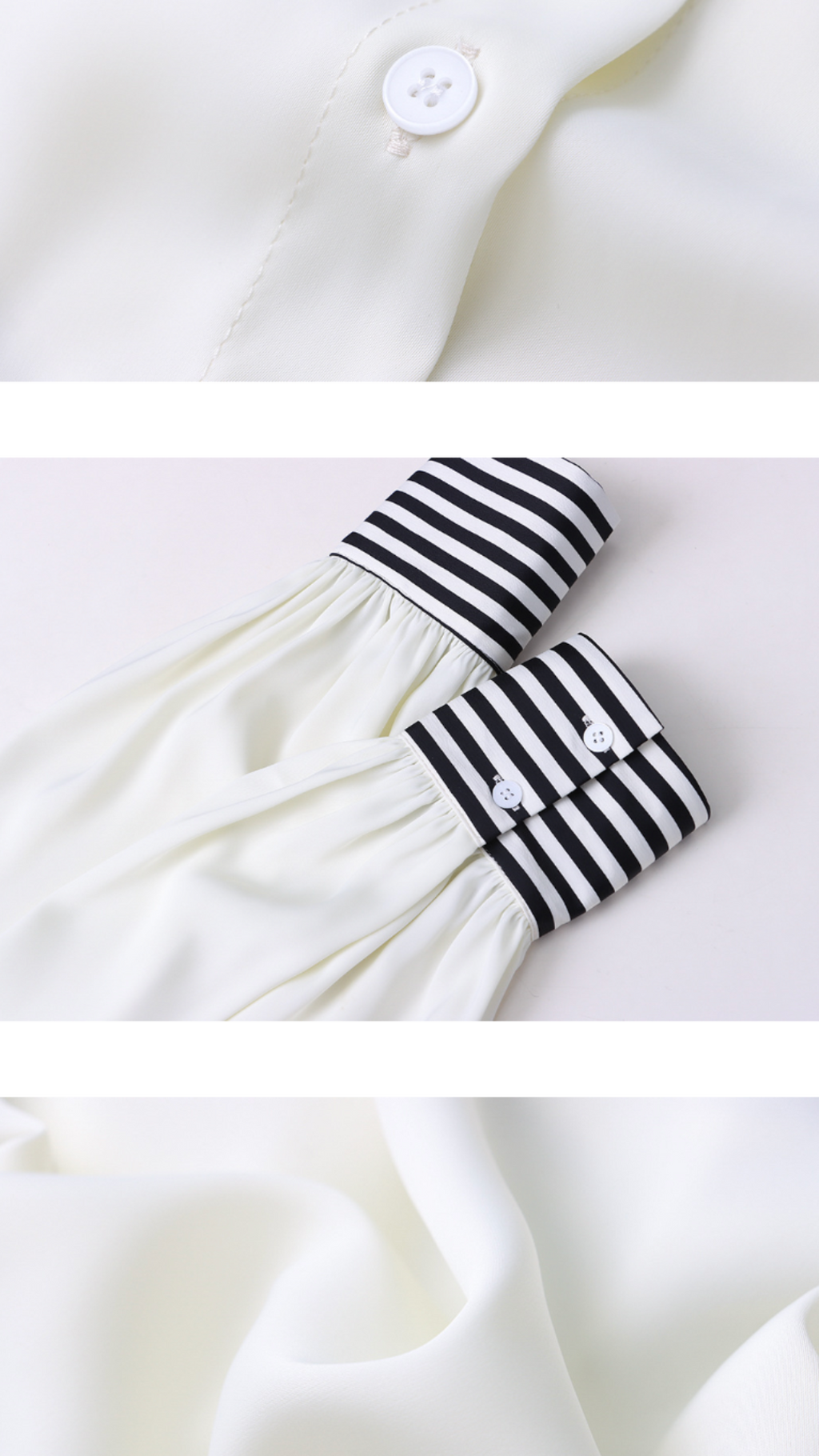 Modern Stripe Cuff Shirt
