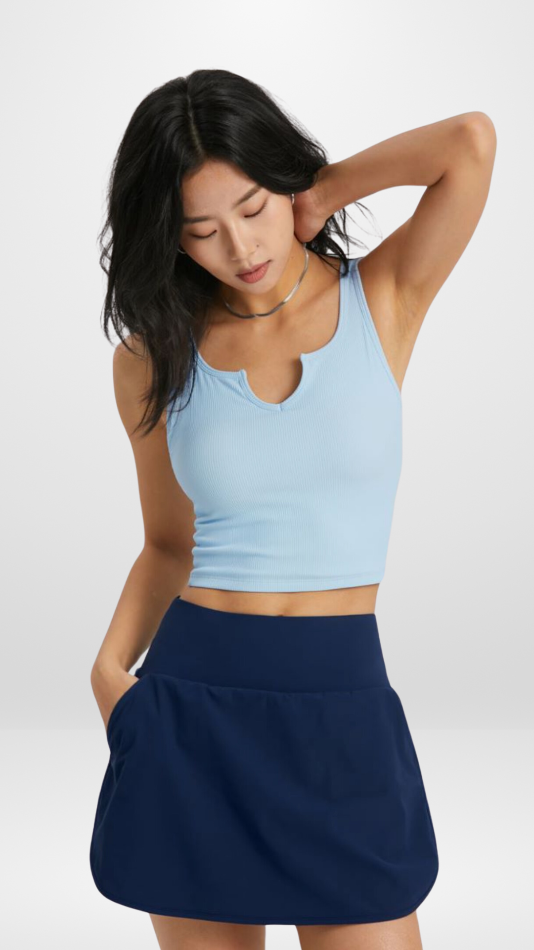 Light Ribbed Empower Sports Bra