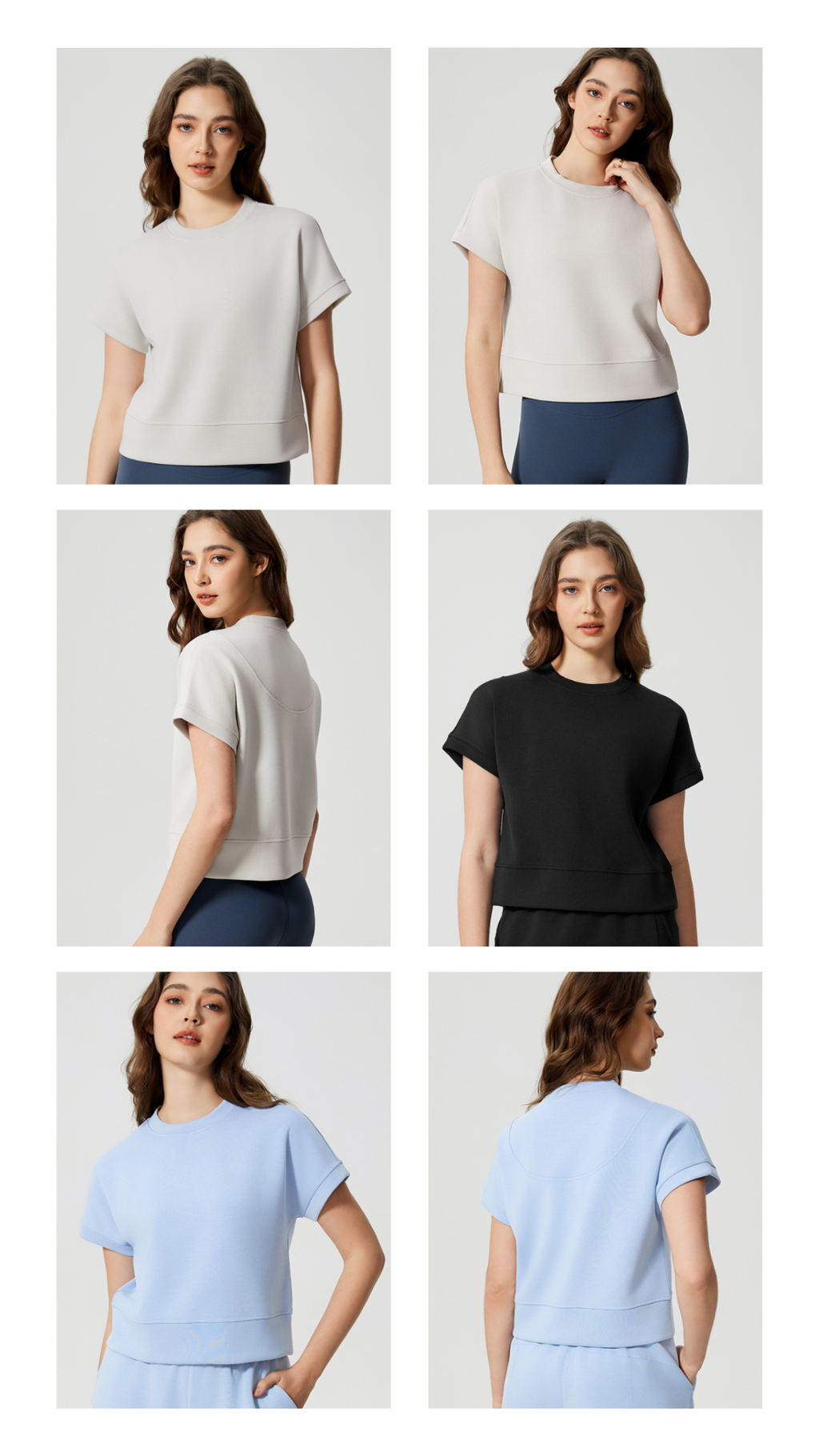 Active Comfort Crew Neck Top