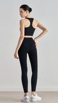 Racerback Yoga Sports Bra (Fixed Pads)