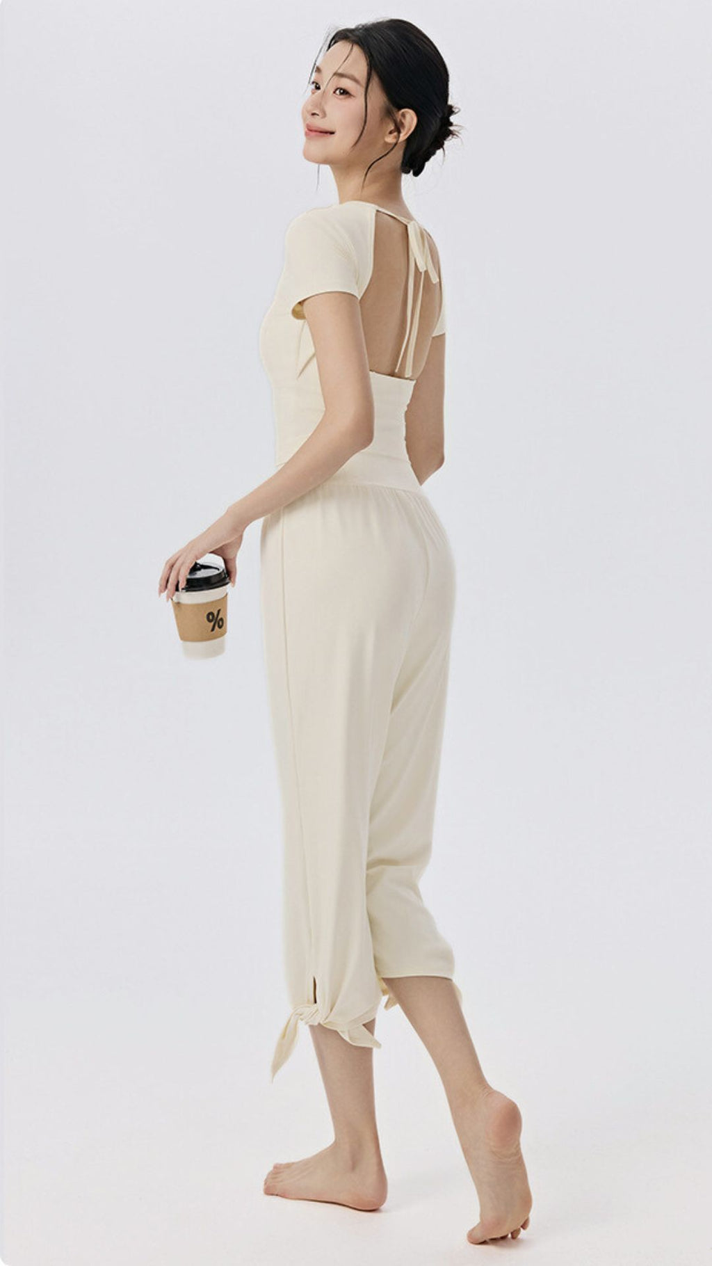 BelleCurve Open-Back Sports Bra