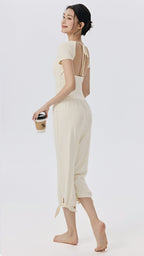 BelleCurve Open-Back Sports Bra