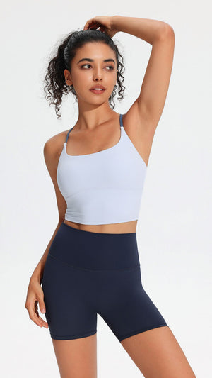 VibeFlex Sports Bra/ CrossBack Comfort Performance Sports Bra