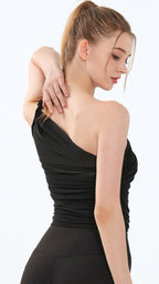 [FINAL SALE] StrapLess One-Shoulder Performance Sports Bra