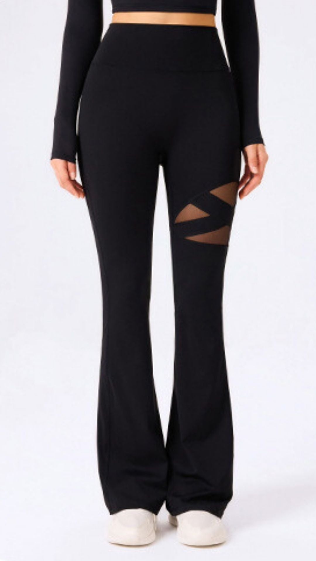 FlexSculpt Mesh Flare Leggings