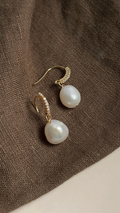 Baroque Pearl Earrings 1486