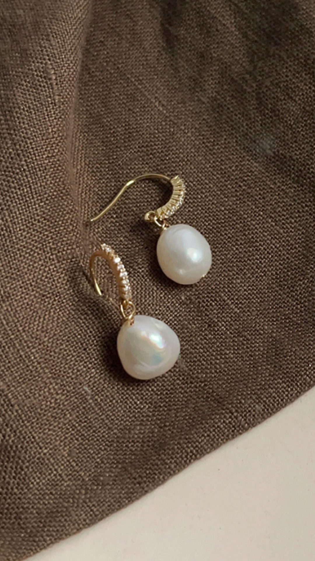 Baroque Pearl Earrings