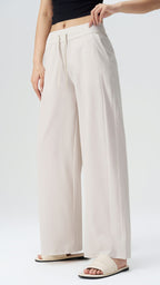 SunCool Wide-Leg Drawstring Pants