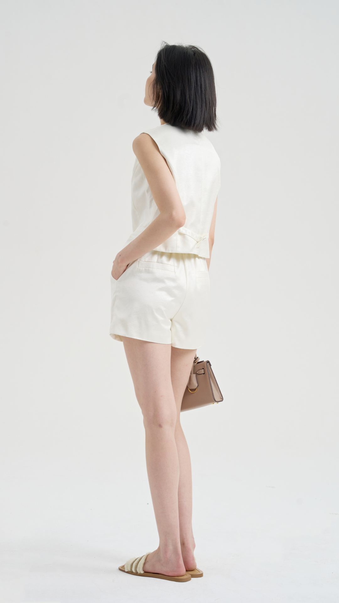 Textured Grace Vest Set