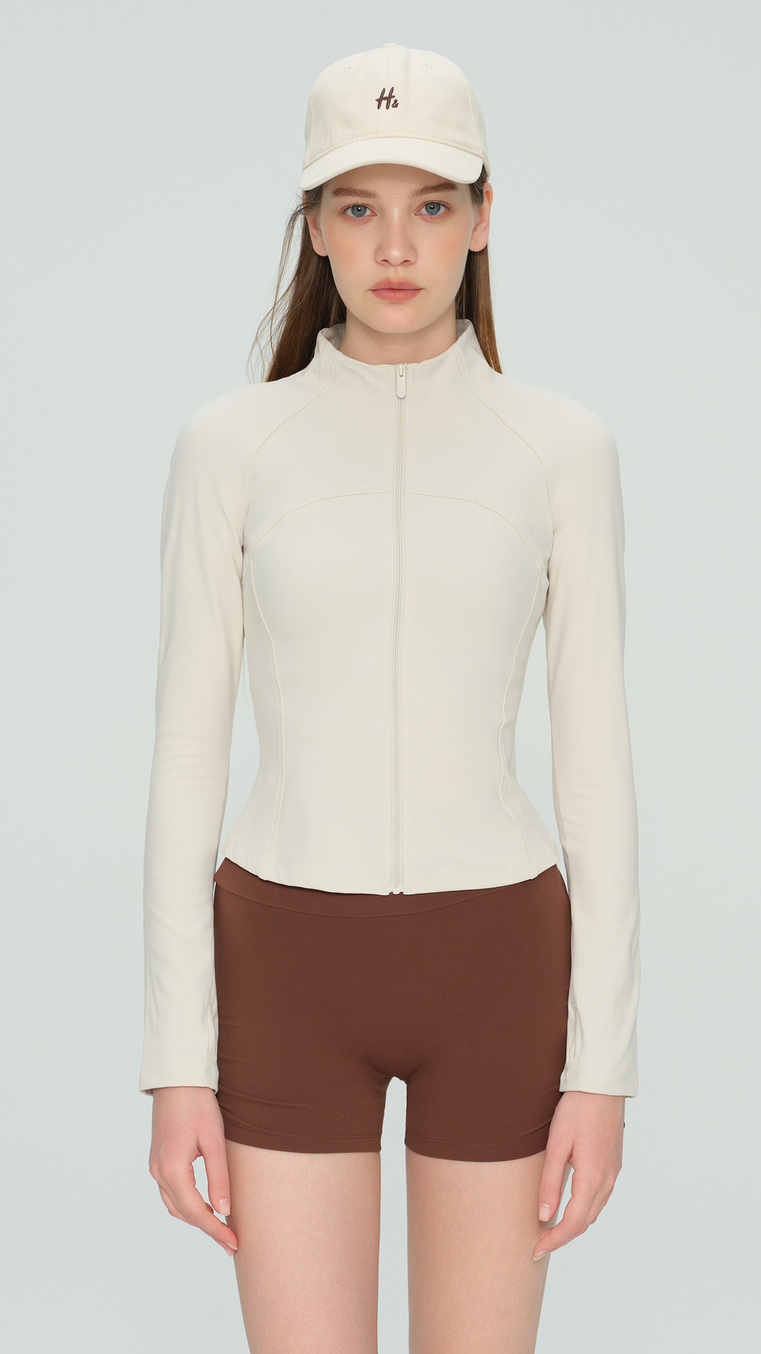 SlimFit Breathable Workout Jacket