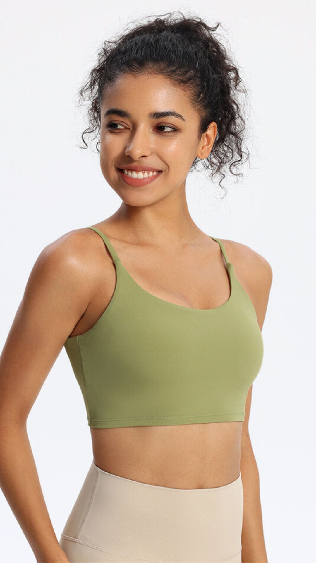 UltraSoft Motion Cropped Tank Bra