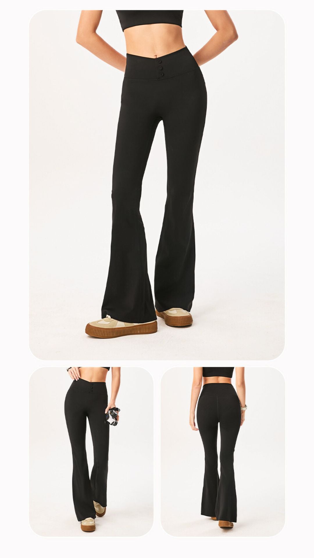 V-Sculpt High-Waist Flares Silhouette