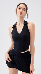 High-Neck Comfort Sports Bra