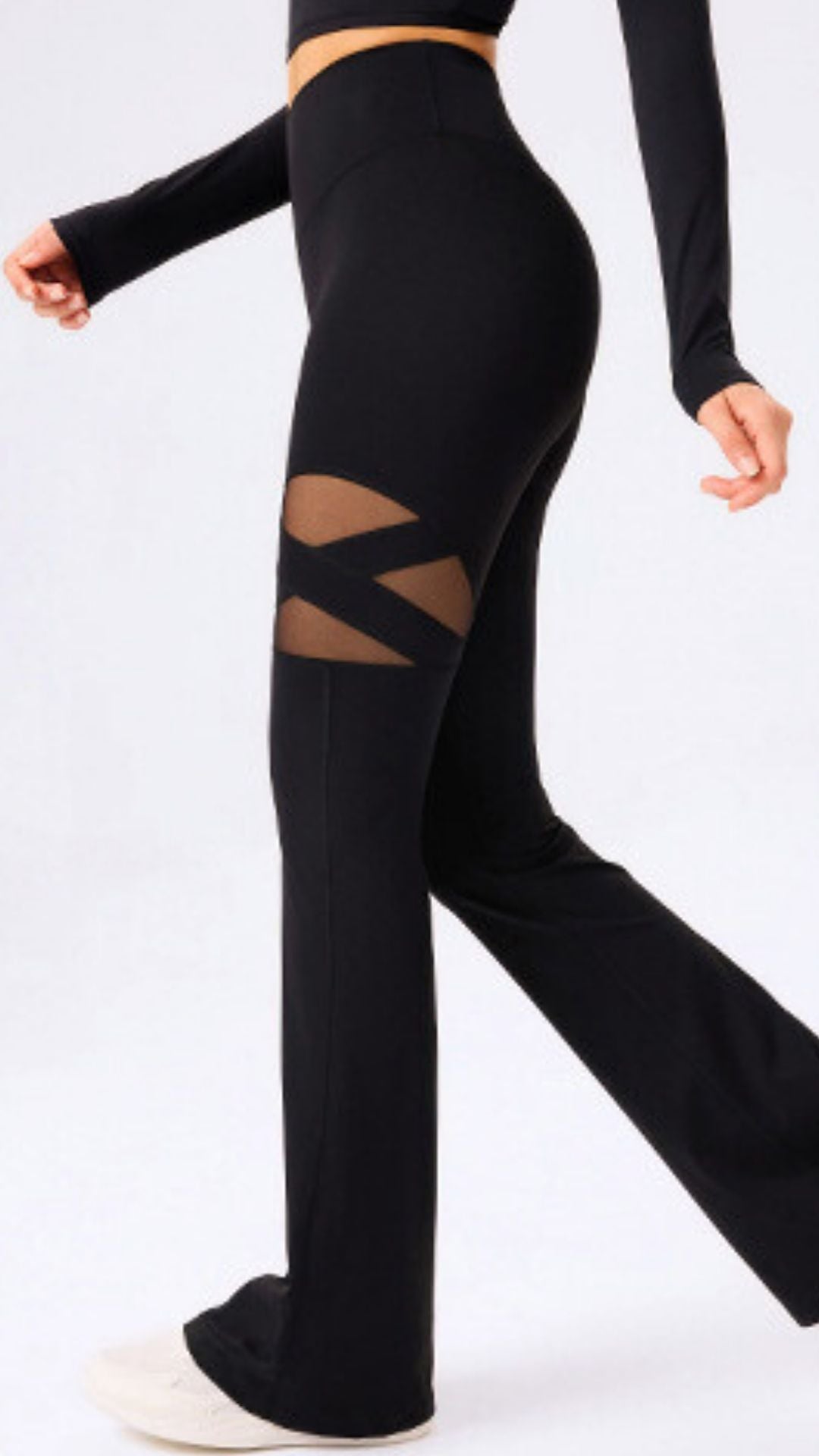 FlexSculpt Mesh Flare Leggings