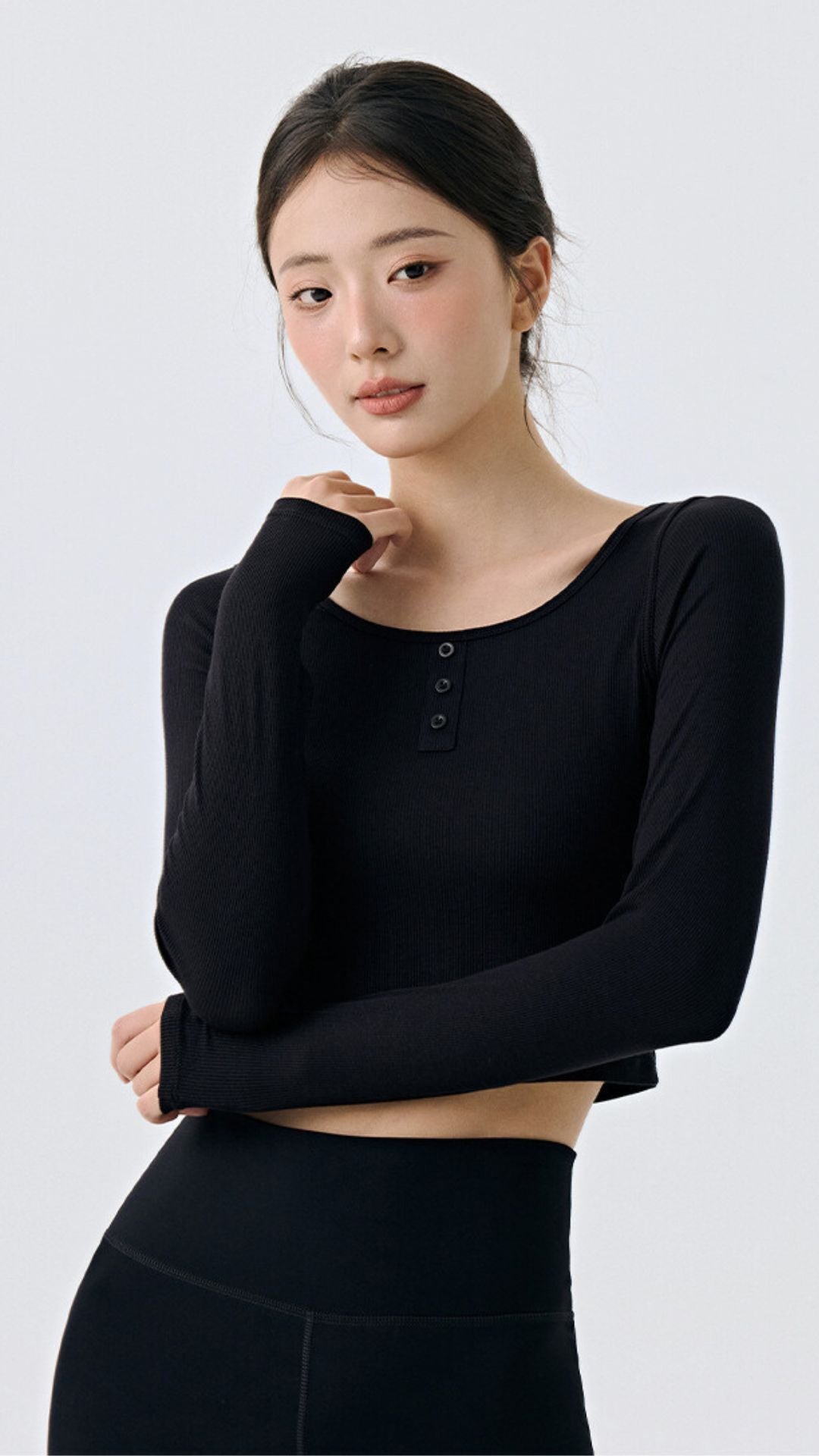 Lunelle Button Long Sleeve