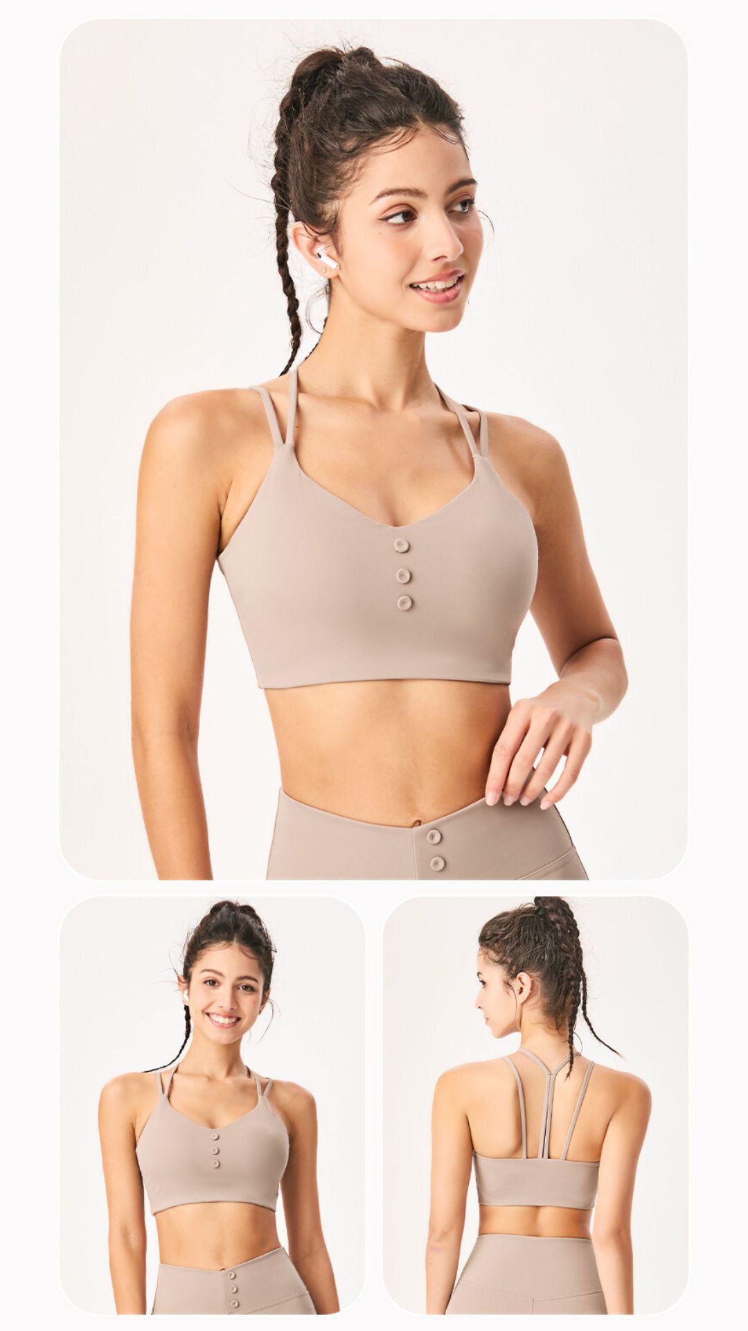 CollaSkin Y-Back Sports Bra