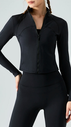 SculptZip Cropped Jacket