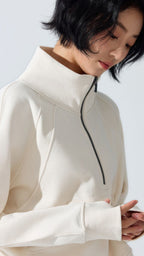 WarmEase Half-Zip Fleece Jacket