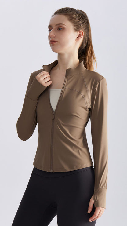 SlimFit Zippered Sports Jacket