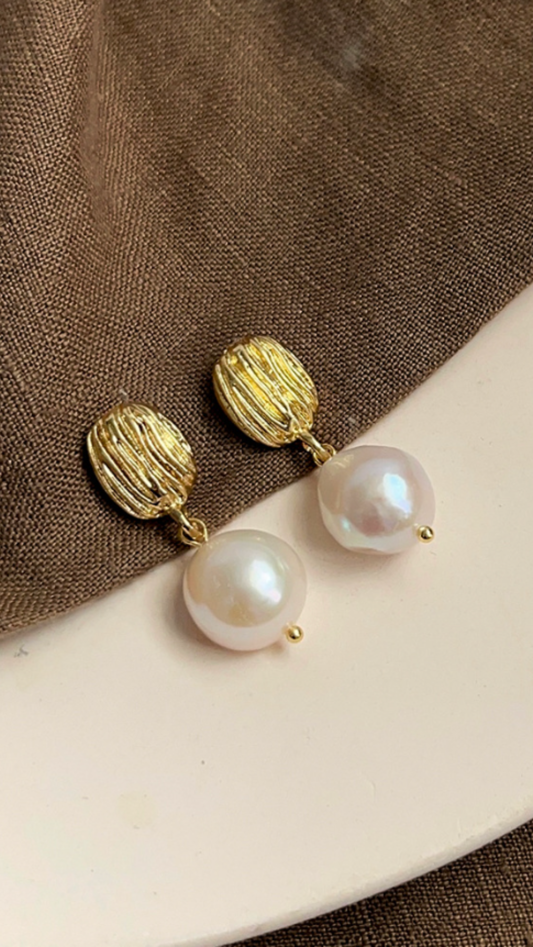 Baroque Pearl Earrings