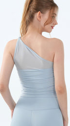 [FINAL SALE] StrapLess One-Shoulder Performance Sports Bra