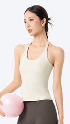 [FINAL SALE] TrueMotion Halter Neck Sports Bra