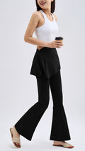 VersaFlex Flare Leggings with Detachable Skirt