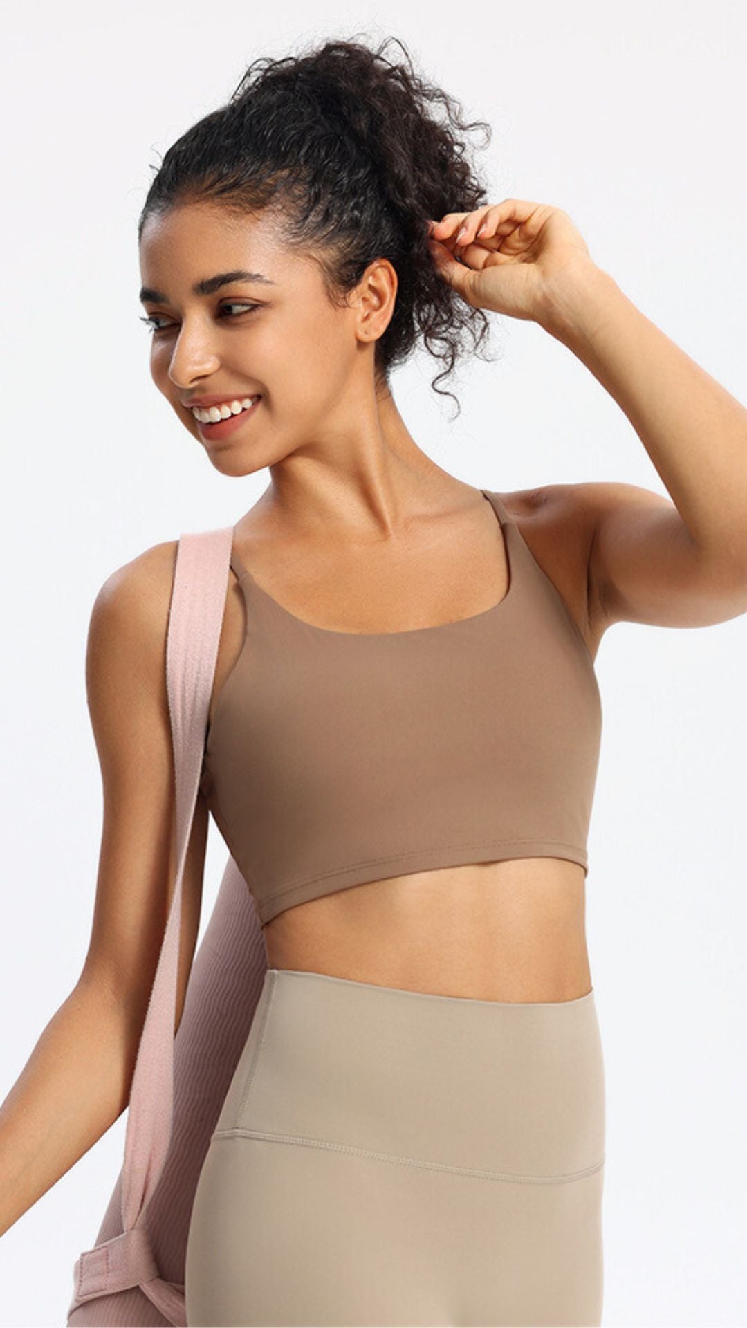 UltraSoft Motion Cropped Tank Bra