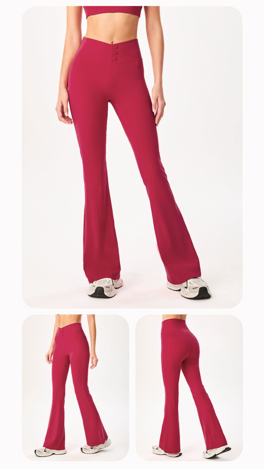 V-Sculpt High-Waist Flares Silhouette