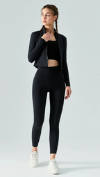 SculptZip Cropped Jacket