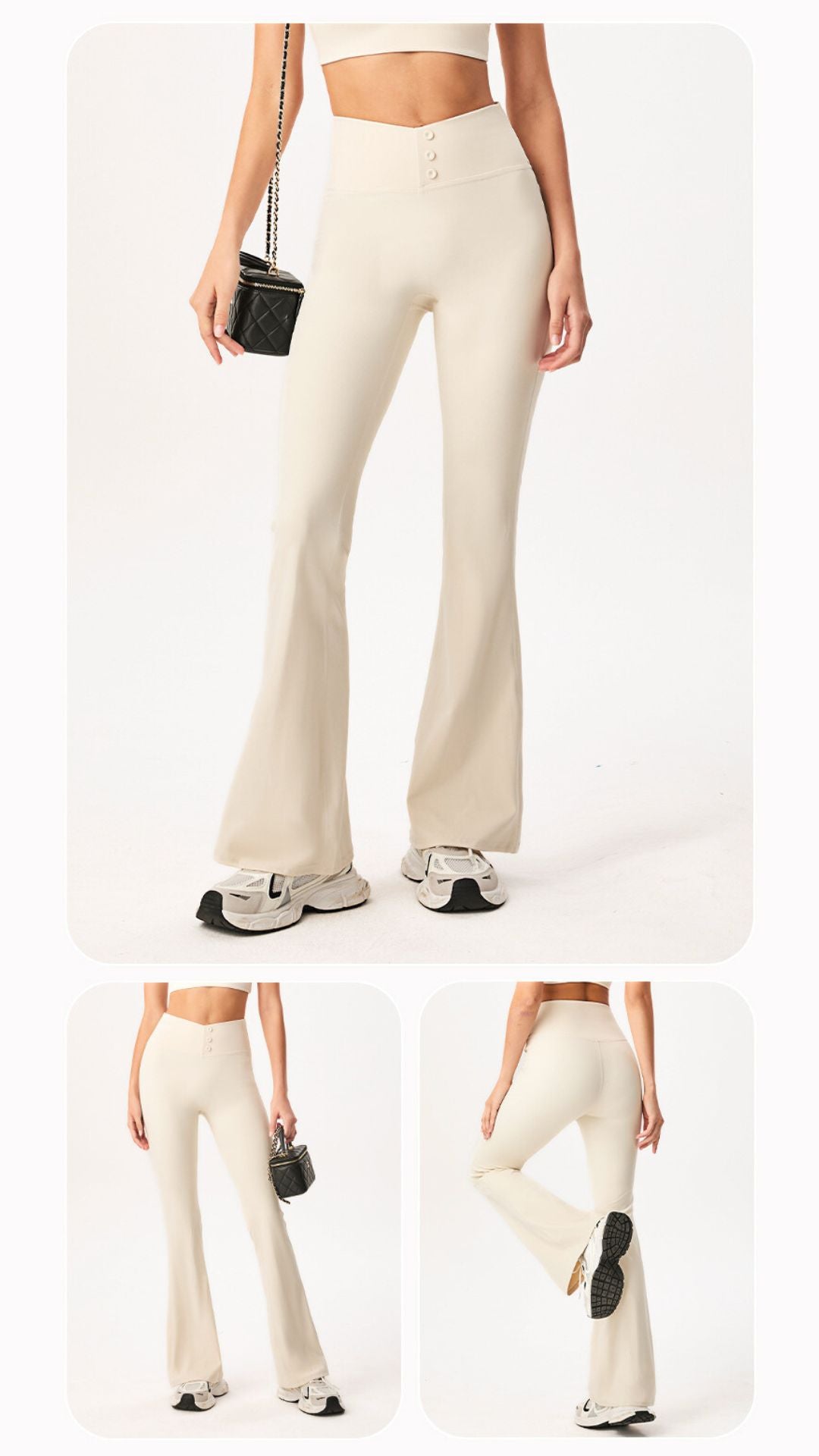 V-Sculpt High-Waist Flares Silhouette