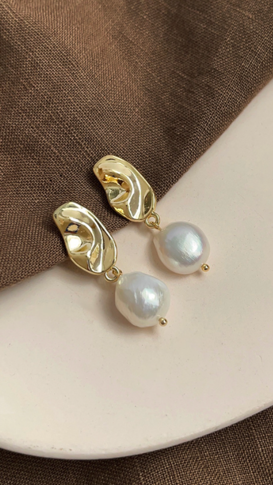 Baroque Pearl Earrings