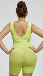 [FINAL SALE] PLUS SIZE High-Impact Yoga Tank Top