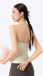 [FINAL SALE] TrueMotion Halter Neck Sports Bra