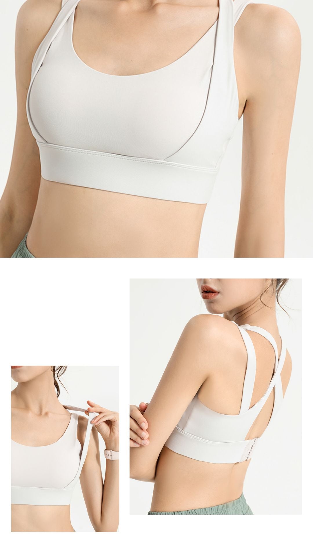 SummerFit High-Impact Sports Bra