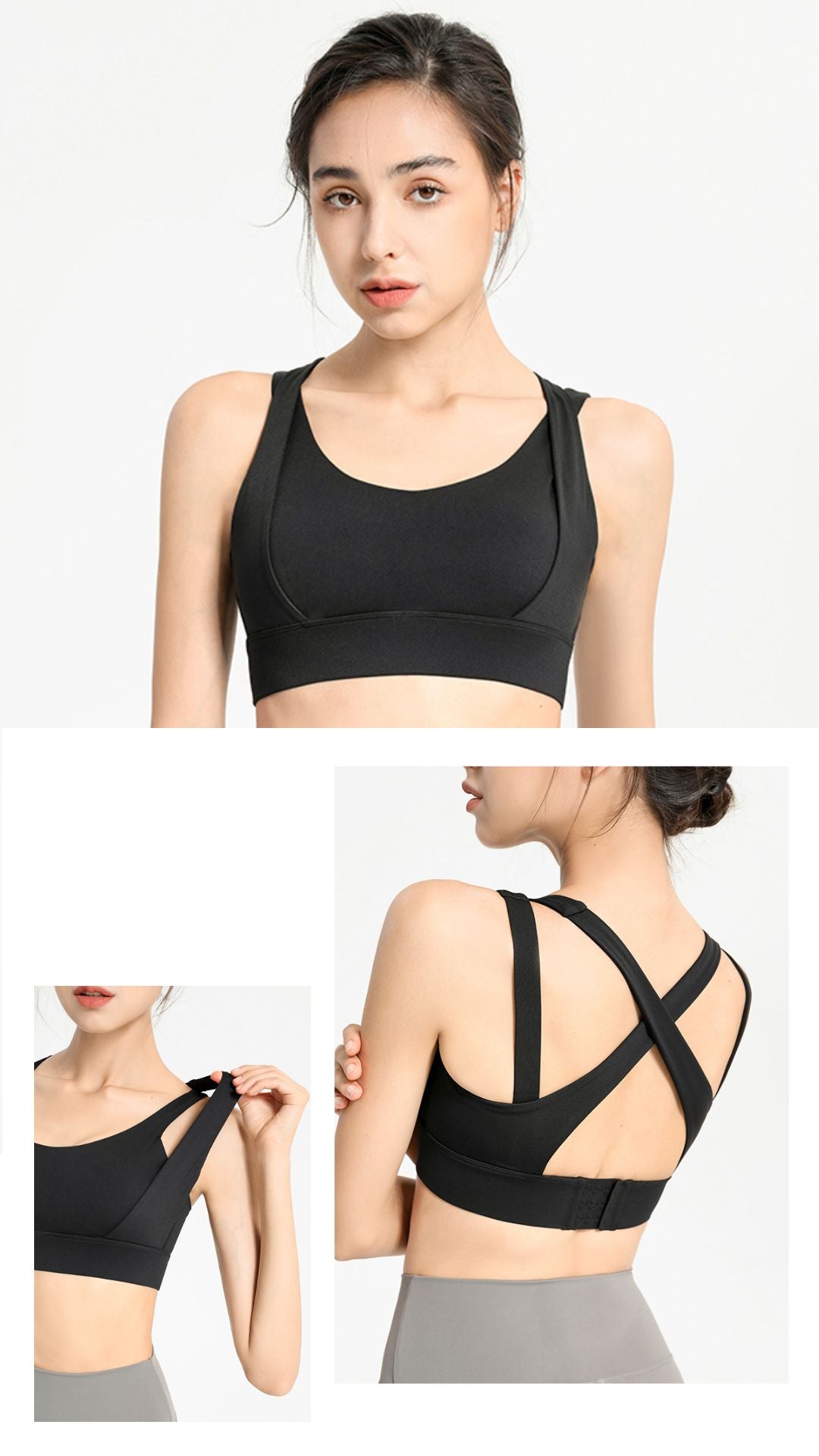 SummerFit High-Impact Sports Bra