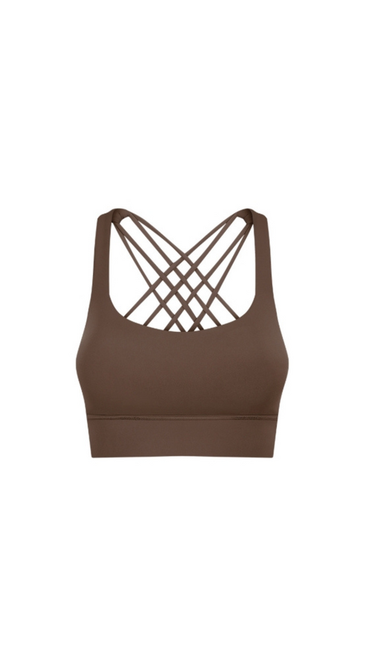 Strappy Back Performance Sports Bra