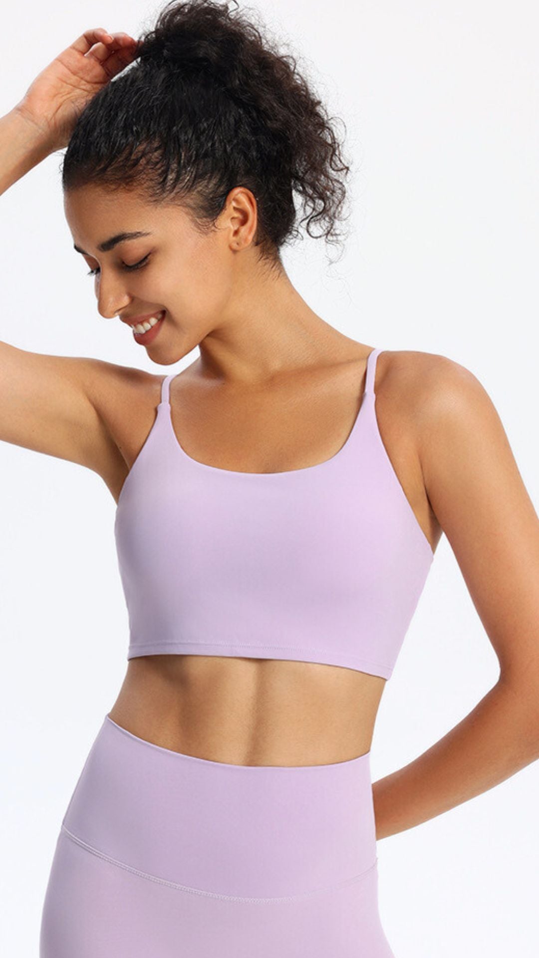 UltraSoft Motion Cropped Tank Bra