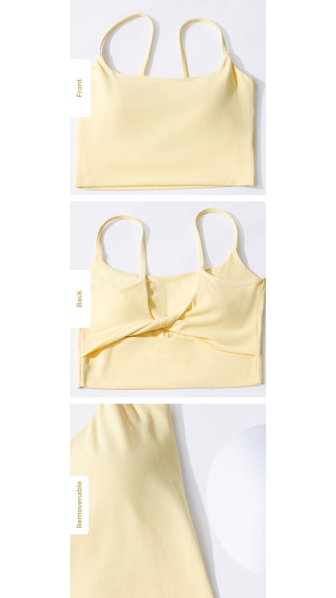 NuBloom Twist Sports Bra