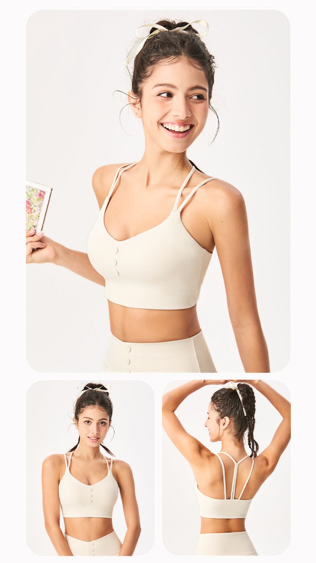 CollaSkin Y-Back Sports Bra