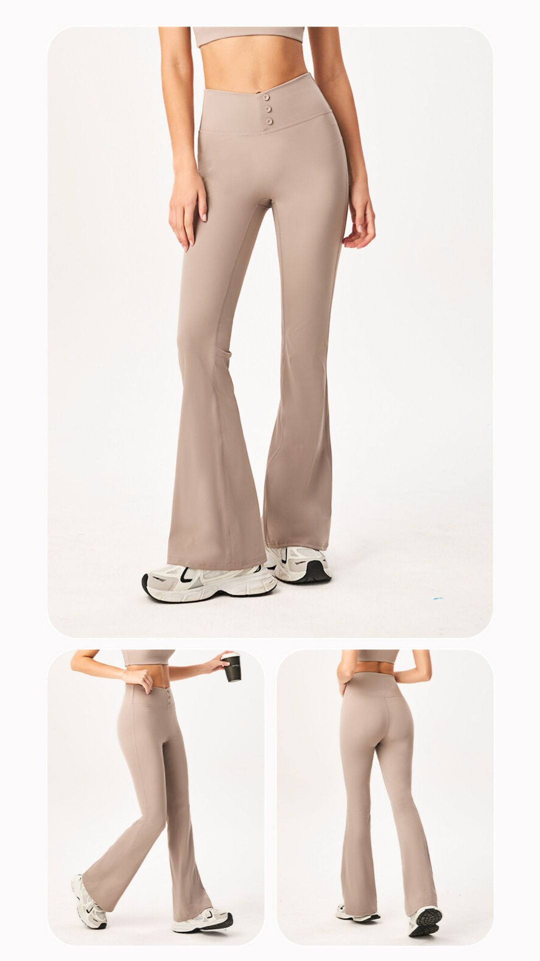 V-Sculpt High-Waist Flares Silhouette