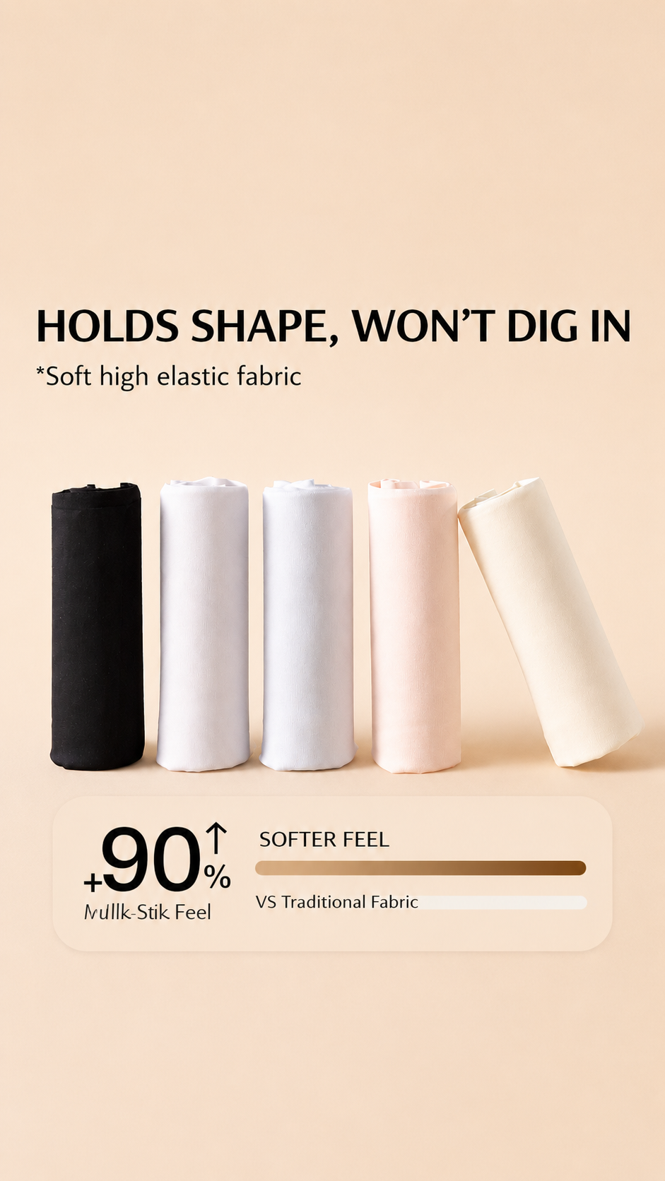 SecondSkin Seamless Panties (Buy 3, Get 2 Free)