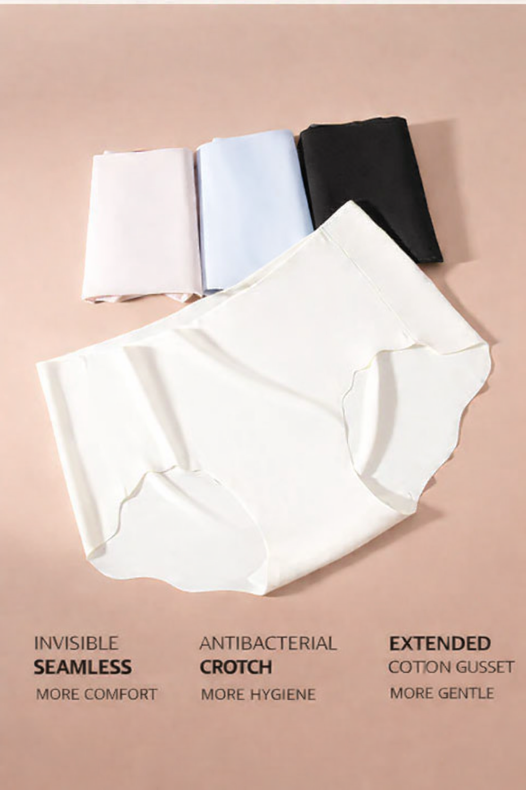SecondSkin Seamless Panties (Buy 3, Get 2 Free)