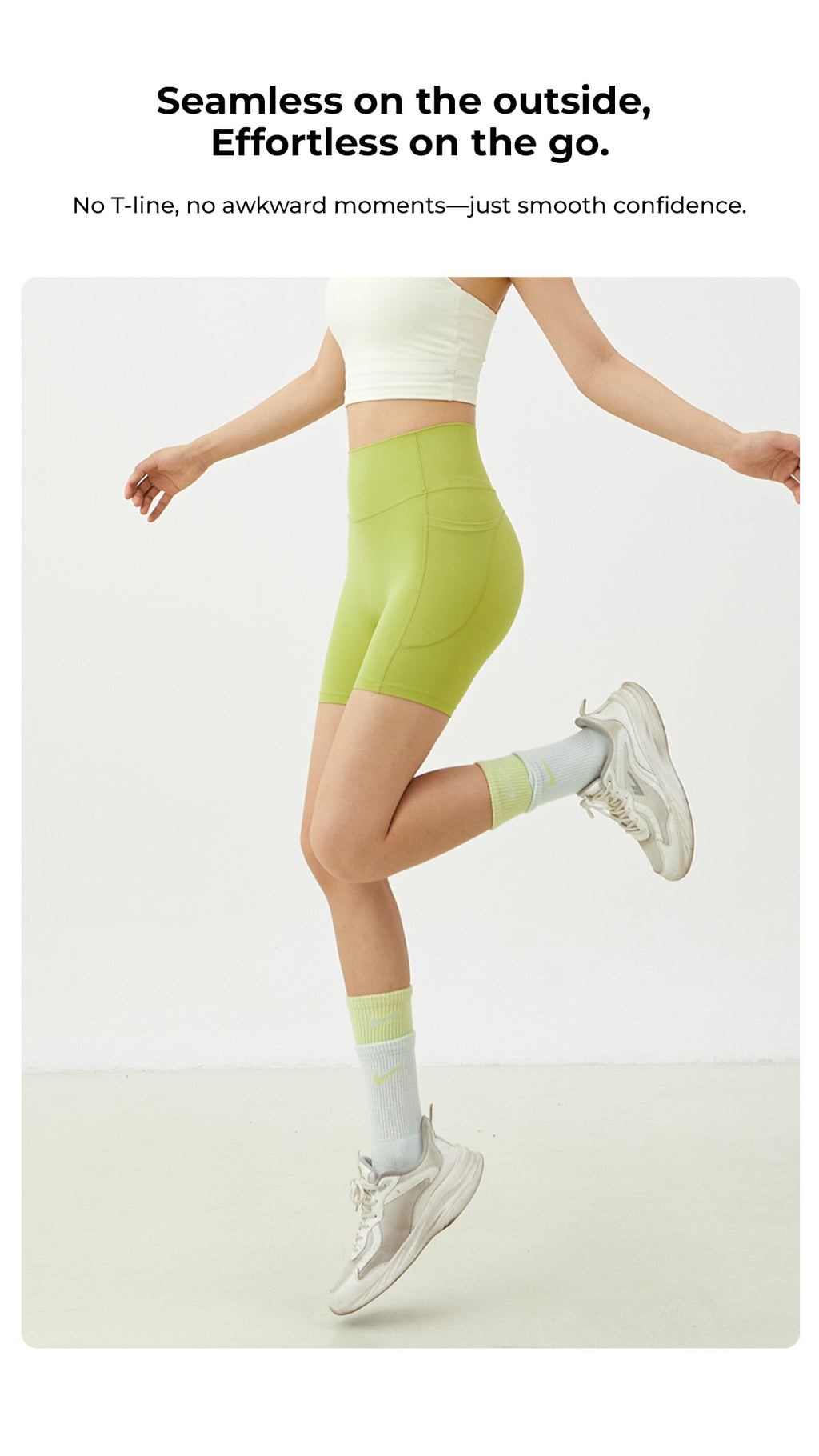 ZeroFit NightGlow Pocket Bike Shorts