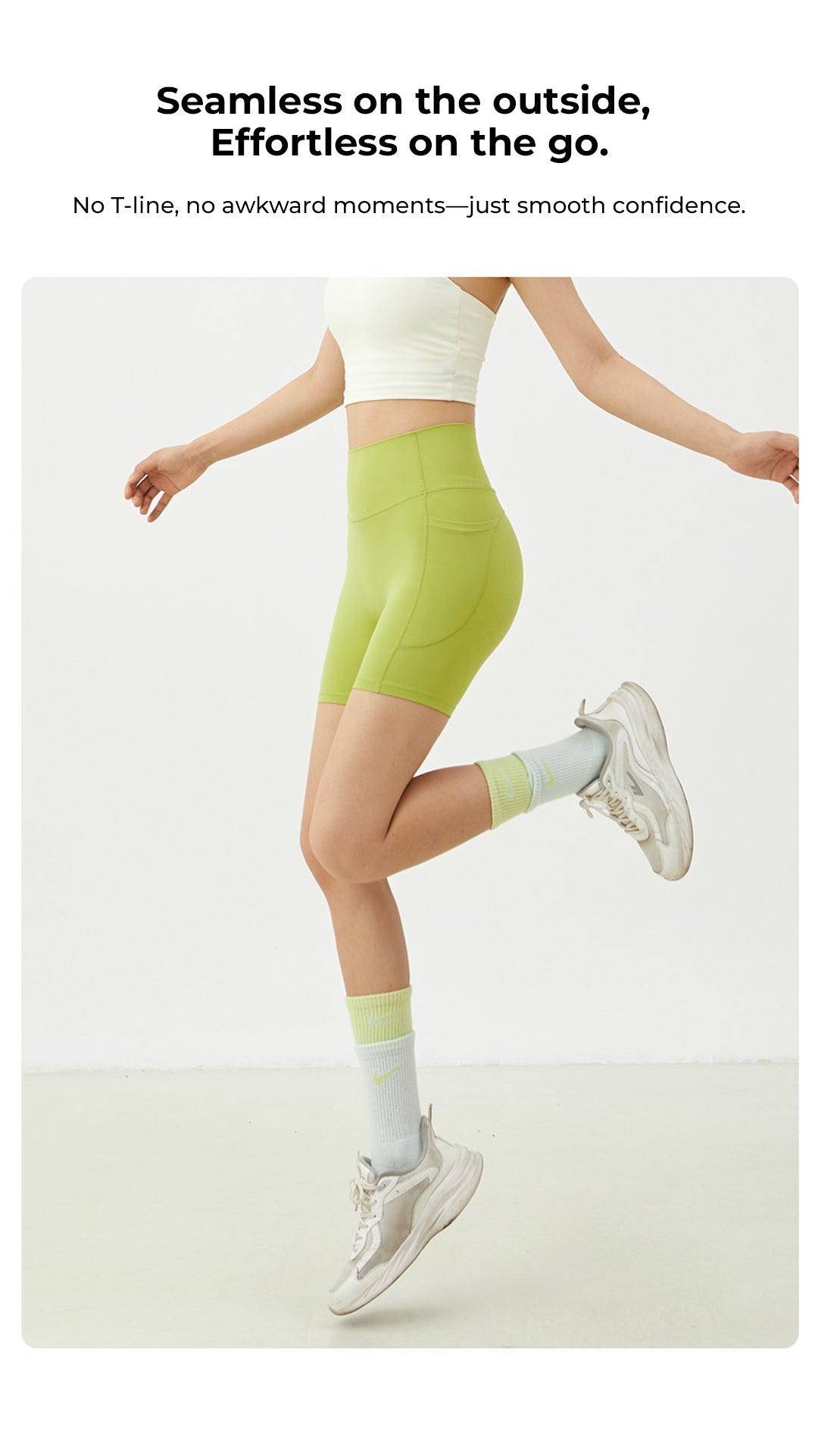 ZeroFit NightGlow Pocket Bike Shorts
